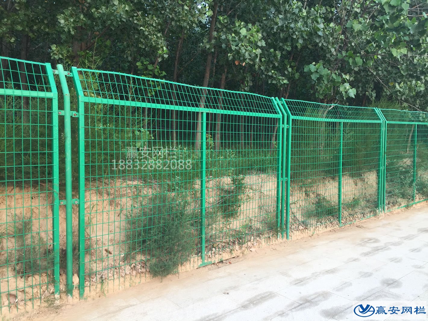 公園園林框架護欄網