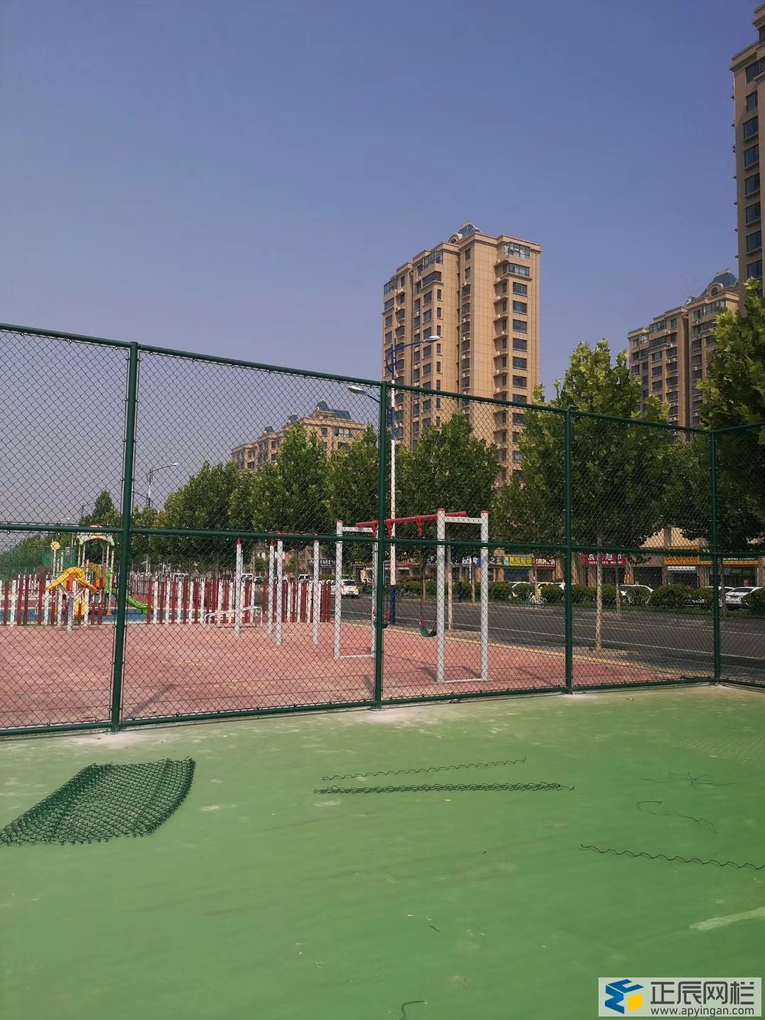 籃球場(chǎng)圍網(wǎng)效果圖