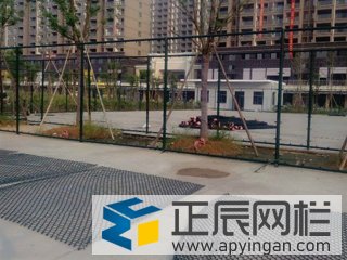 籃球場圍網施工圖